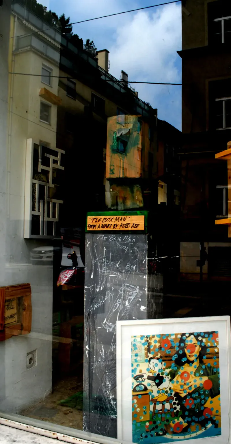Window composition in David Richard Smyth's studio